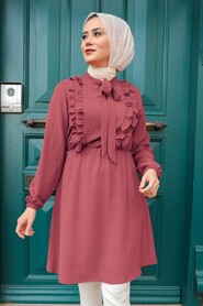  Dark Dusty Rose High Quality Tunic 513KGK - NEVA STYLE