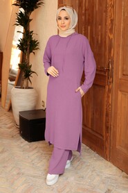  Dark Dusty Rose Plus Size Dual Suit 5687KGK - NEVA STYLE