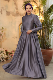  Dark Lila Plus Size Evening Gowns 60801KLILA - 3