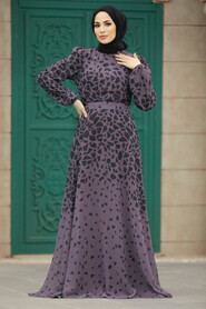  Dark Lila Women Dress 39461KLILA - 2