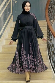  Dusty Rose Hijab Dress 3817GK - 1