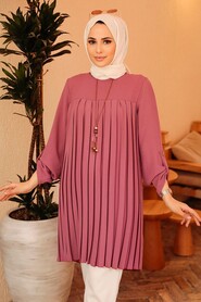  Dusty Rose Hijab For Women Tunic 40502GK - 2