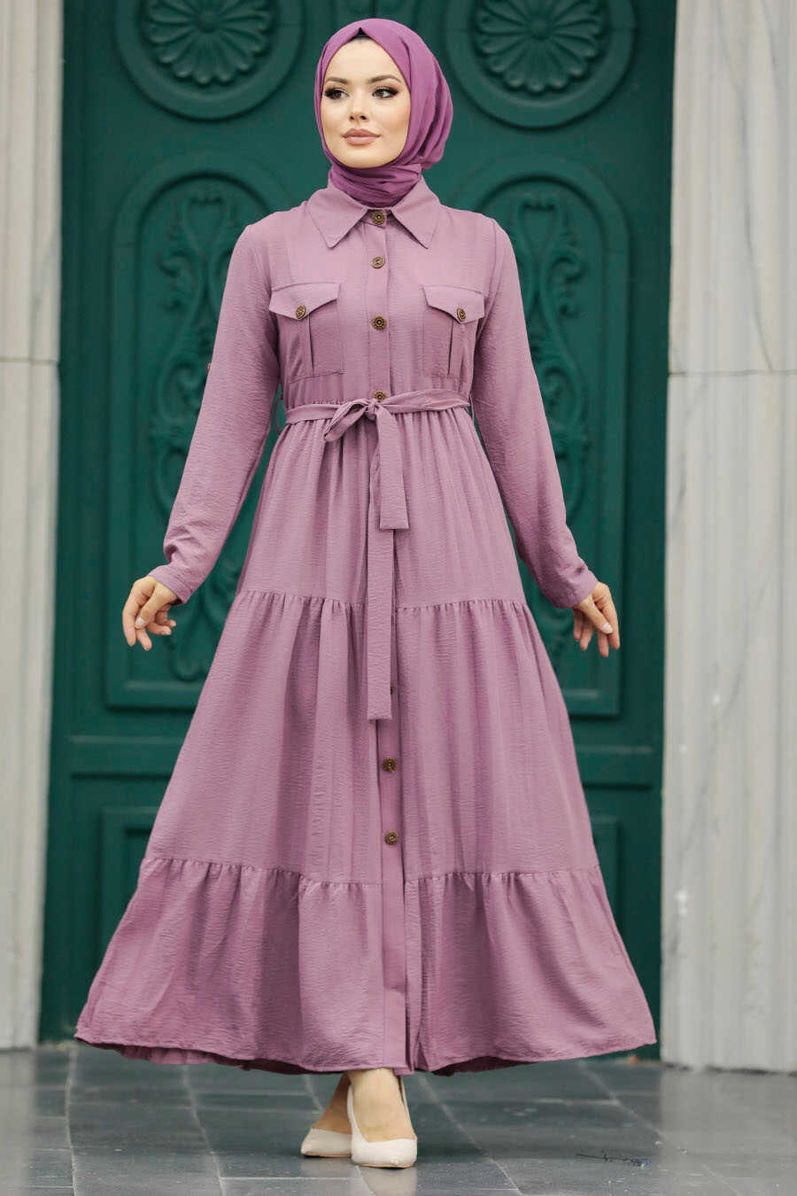 lace dusty pink dress Women's All The Right Reasons Dusty Pink Satin Lace Trim Maxi Dress | Size: L main image 1