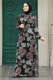  Dusty Rose Muslim Dress 279320GK - 1