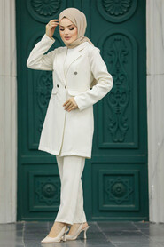  Ecru Modest Dual Suit 5851E - 2