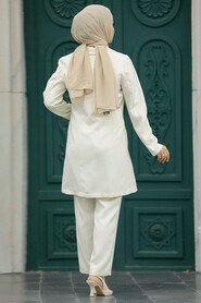 Ecru Modest Dual Suit 5851E - 3