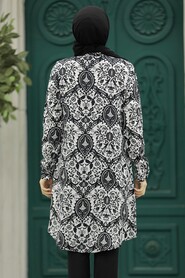  Ecru Plus Size Tunic 11600E - 3