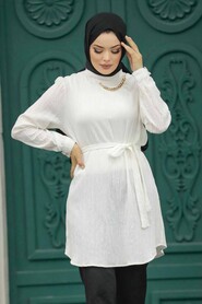  Ecru Women Tunic 6210E - 2