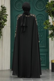  Elegant Black Modest Dual Suit 385100S - 3