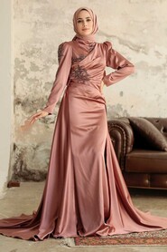  Elegant Cooper Modest Evening Gown 22881BKR - 1