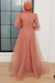  Elegant Sunuff Colored Muslim Engagement Dress 22540TB - 3