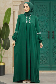  Emerald Green Long Dress 89571ZY - 1