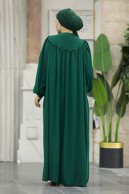  Emerald Green Plus Size Abaya 20134ZY - 4