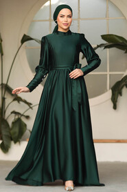  Emerald Green Plus Size Evening Gowns 60801ZY - Thumbnail