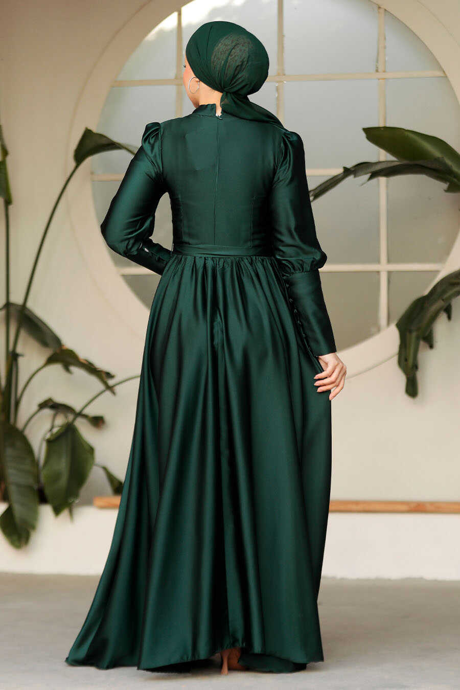  Emerald Green Plus Size Evening Gowns 60801ZY
