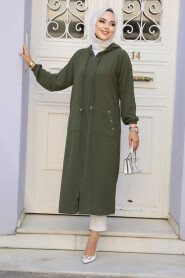  Emerald Green Women Coat 511ZY - 2