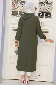  Emerald Green Women Coat 511ZY - 3