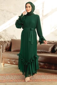 Emerald Green Women Dress 3856ZY - 1