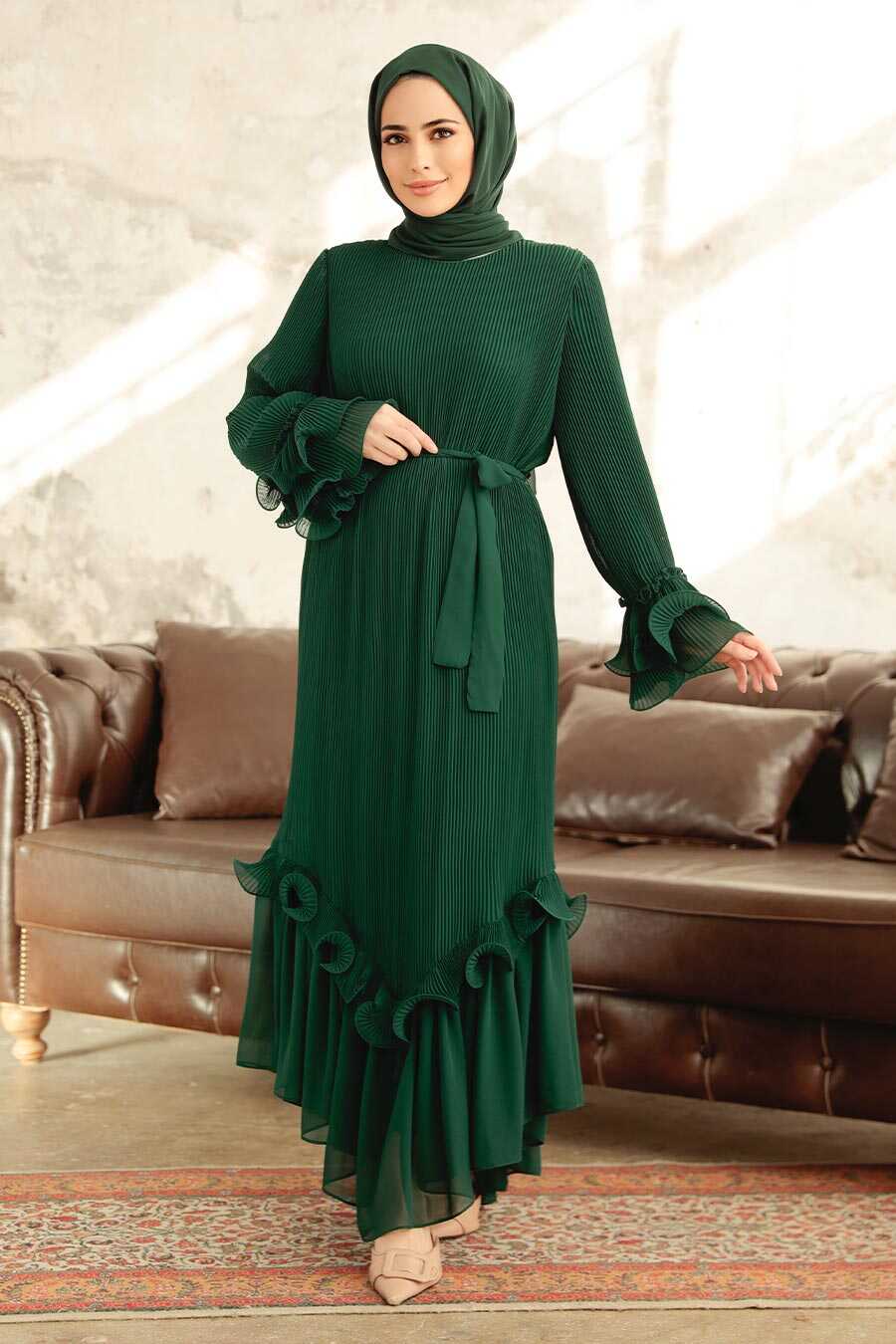 Emerald Green Women Dress 3856ZY - Neva-style.com Emerald Green Women Dress 3856ZY - Neva-style.com