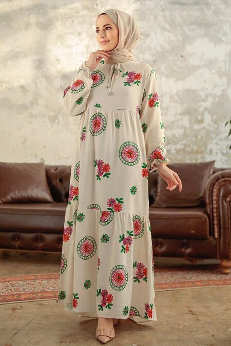 Fushiia Long Dress 17512F - NEVA STYLE