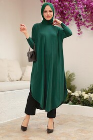  Green Long Sleeve Tunic 17350Y - 1