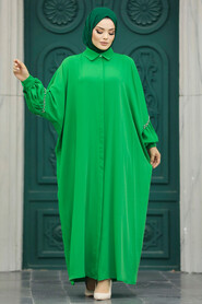  Green Modest Dress 1905Y - 2