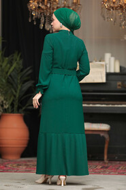  Green Modest Dresses For Women 57451Y - 4