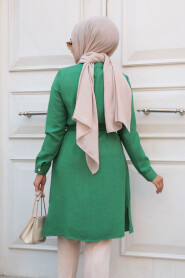  Green Modest Tops 658Y - 2