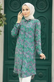  Green Modest Tunic 11607Y - 3