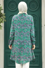  Green Modest Tunic 11607Y - 4