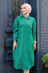  Green Modest Tunic 660Y - 2