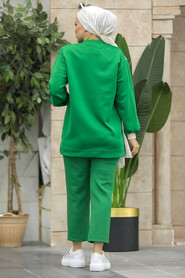  Green Muslim Dual Suit 70841Y - 3