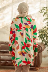  Green Muslim Tunic 11902Y - 3
