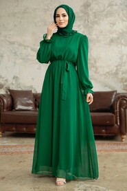  Green Plus Size Dress 2971Y - 2