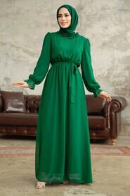  Green Plus Size Dress 2971Y - 1