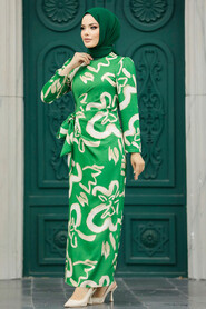  Green Women Dress 5939Y - 1