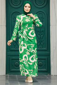  Green Women Dress 5939Y - 2