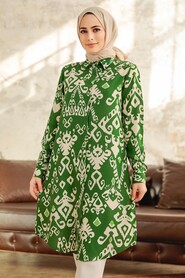  Green Women Tunic 11627Y - 1