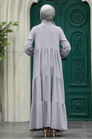  Grey High Quality Dress 5850GR - 2