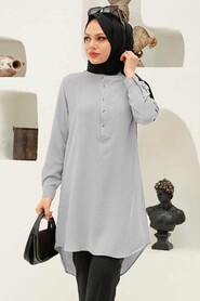  Grey High Quality Tunic 1150GR - NEVA STYLE