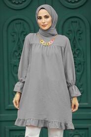  Grey High Quality Tunic 5281GR - NEVA STYLE
