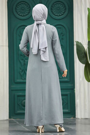  Grey Modest Dual Suit 21021GR - 4