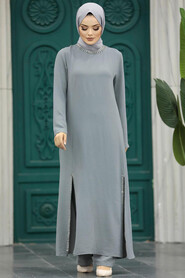  Grey Modest Dual Suit 21021GR - 2