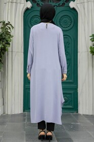  Grey Muslim Tunic 2450GR - 3