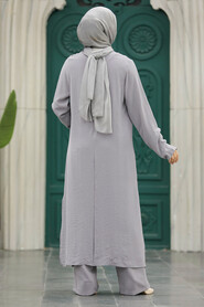 Grey Plus Size Dual Suit 65874GR - 4