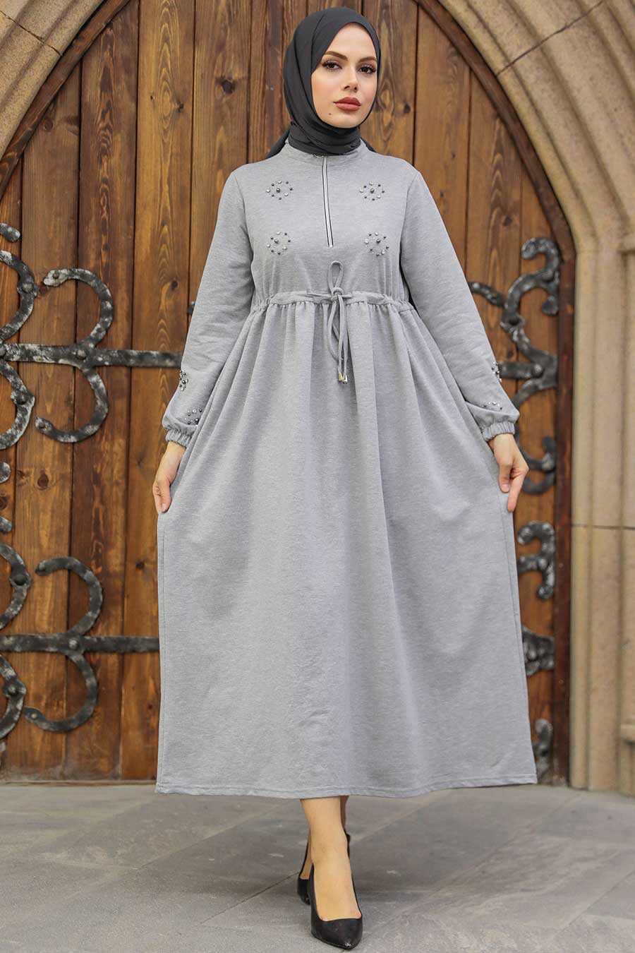  Grey Women Dress 1372GR