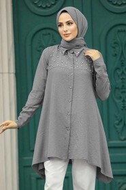  Grey Women Tunic 4602GR - NEVA STYLE