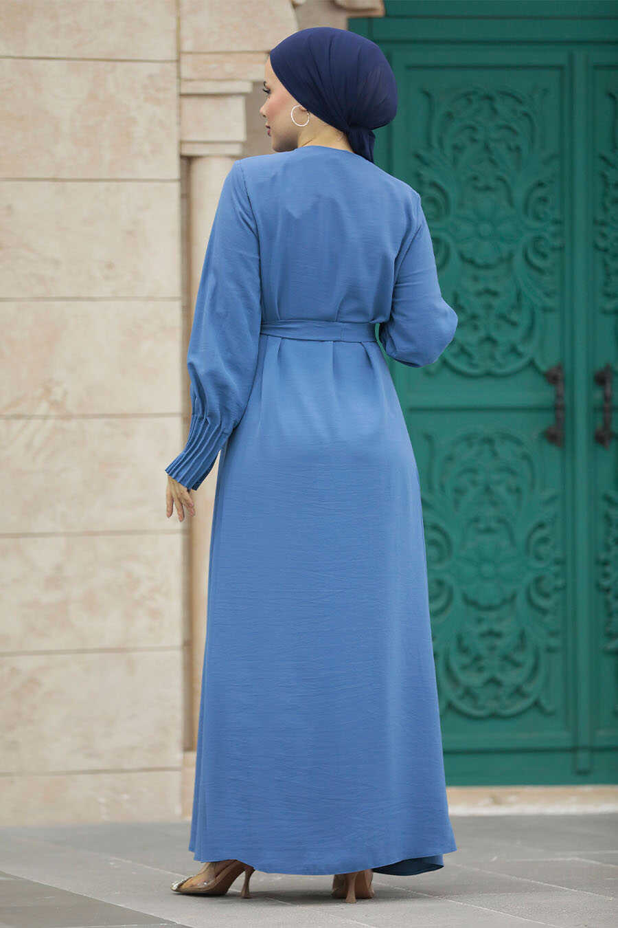  İndigo Blue Abaya For Women 20146IM
