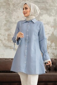  İndigo Blue High Quality Shirt 11251IM - 2