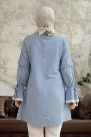  İndigo Blue High Quality Shirt 11251IM - 3